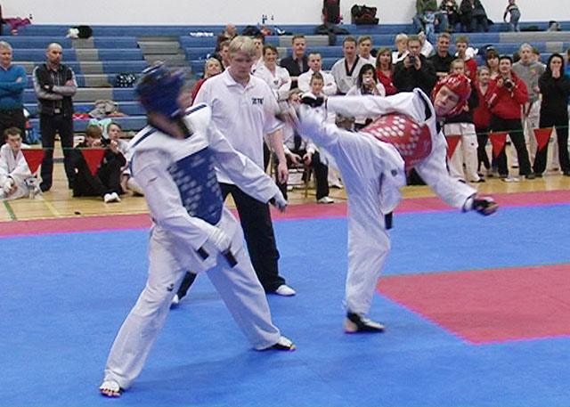 Myndband frá Íslandsmótinu í teakwondo