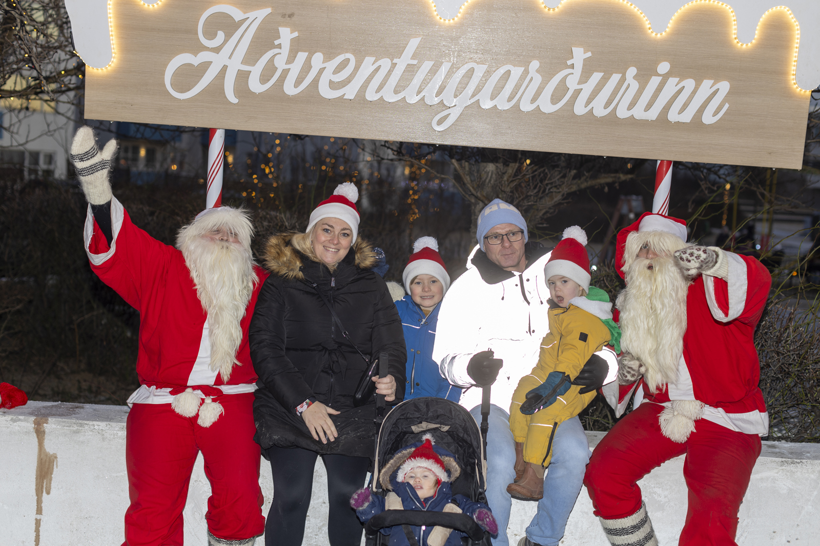 Aðventugarðurinn iðar af lífi