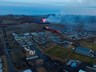 Svipmyndir frá eldgosi við Grindavík