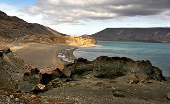 Bílvelta við Kleifarvatn