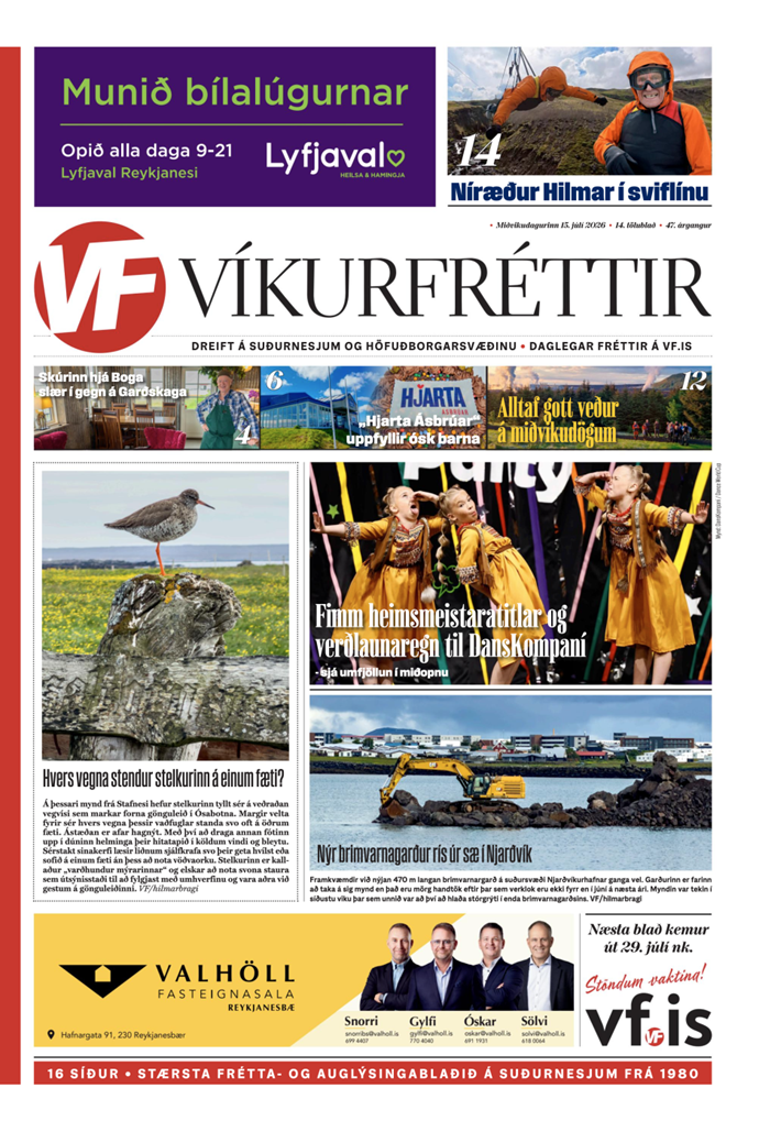 Víkurfréttir 14. tbl. 47. árg. Víkurfréttir 14. tbl. 47. árg.