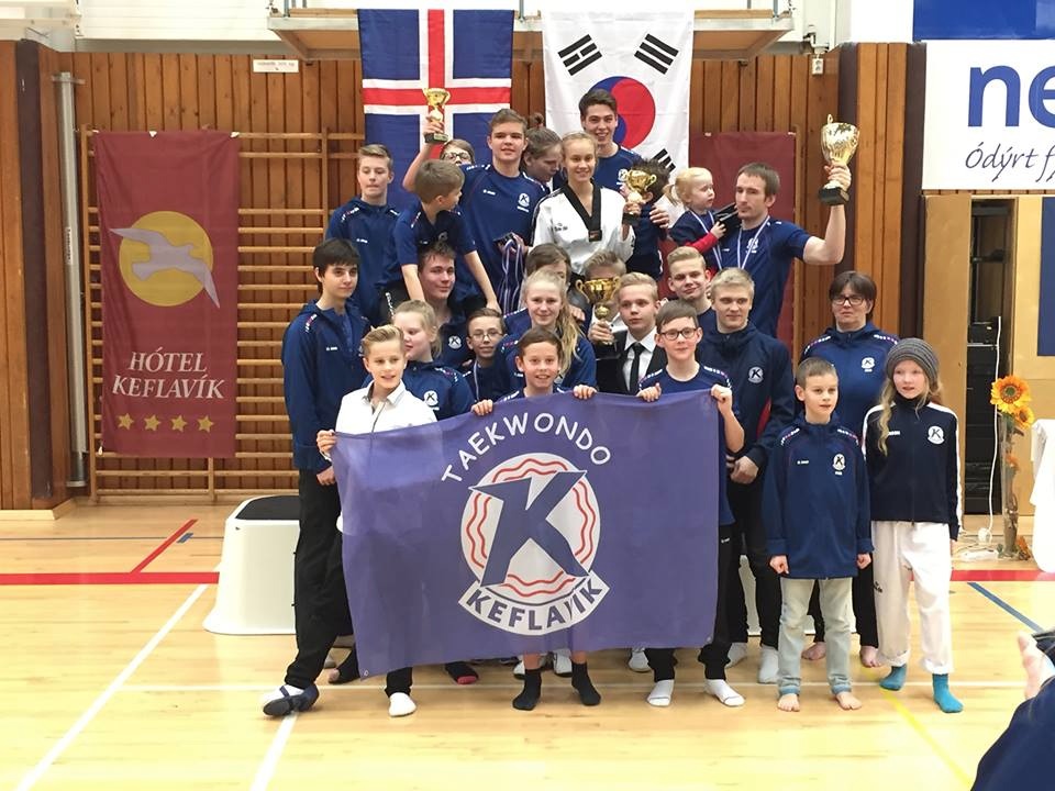 Keflavík sigraði í liðakeppni í taekwondo