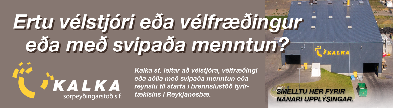Kalka atvinna okt 25