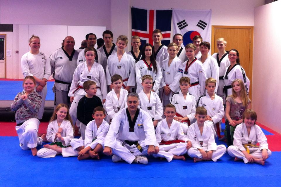 Æfingarnar með master Jamshid heppnuðust vel