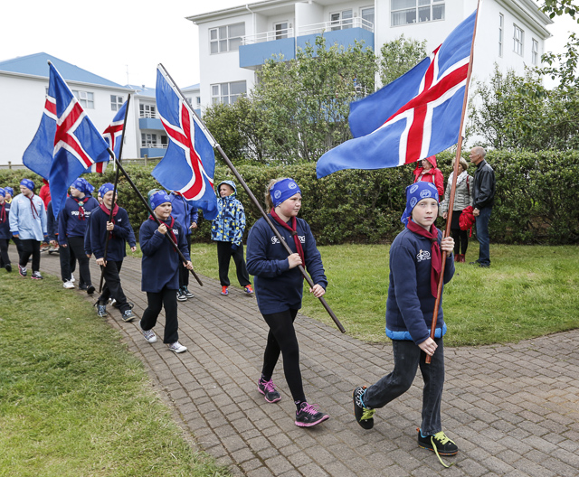 Þjóðhátíðardagskrá með hefðbundnu sniði
