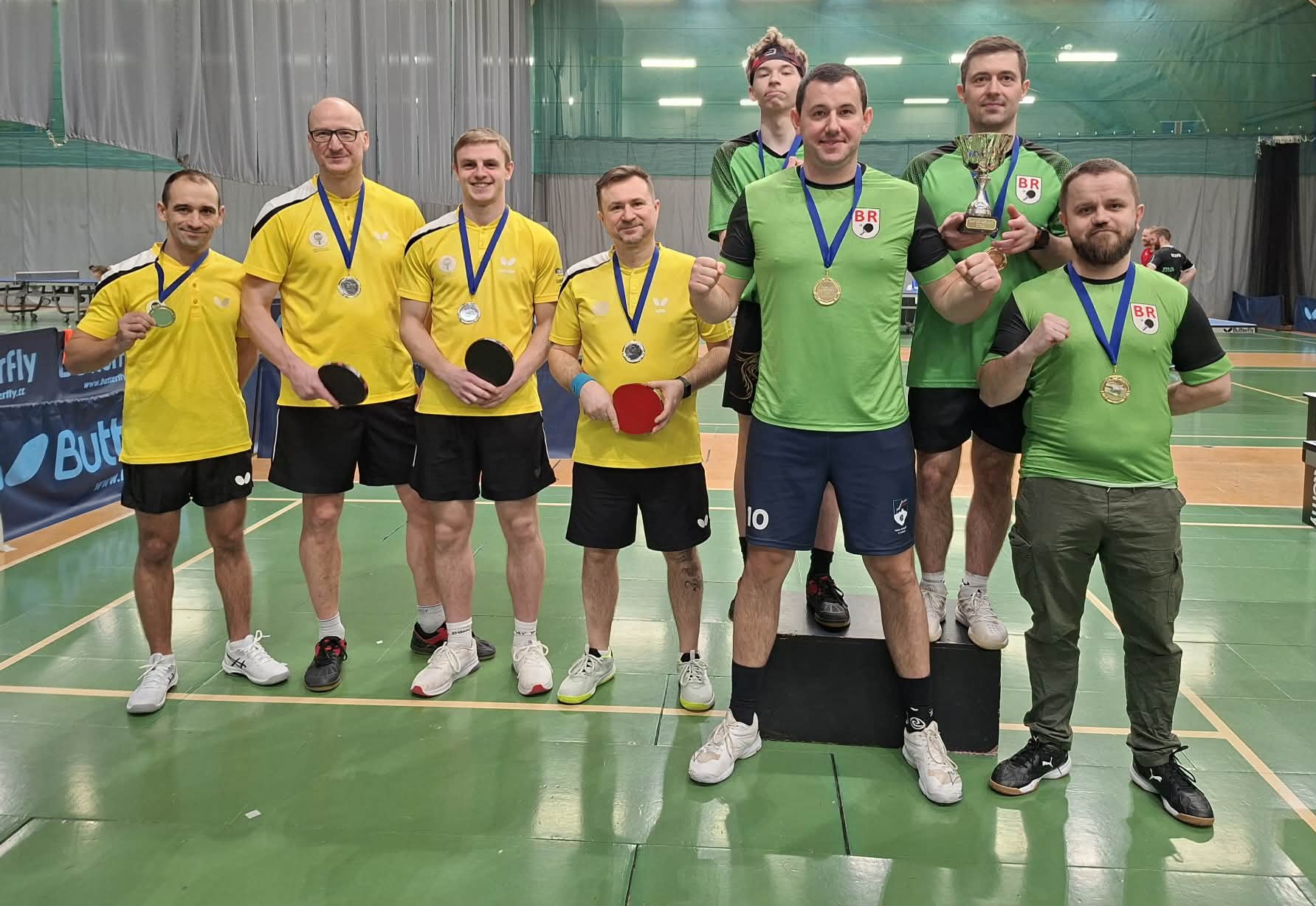 Borðtennisfélag Reykjanesbæjar upp um deild