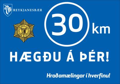 Lögregla með hraðamælingar í hverfum
