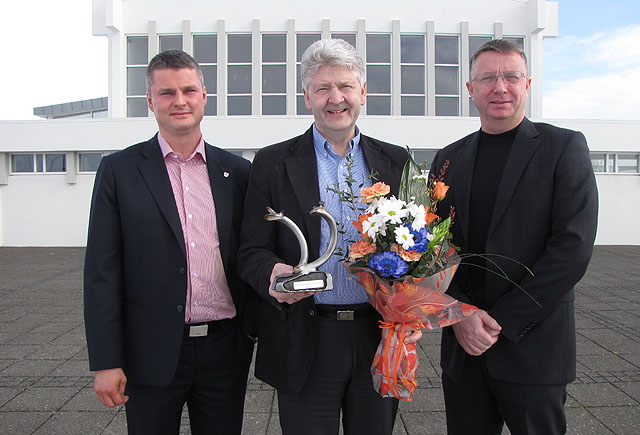 Þorbjörn hf. fékk menningarverðlaun Grindavíkurbæjar 2012