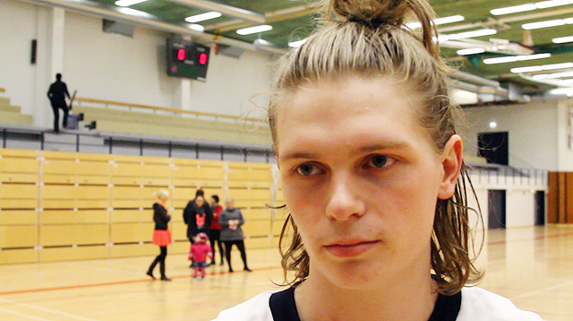 Valur Orri kunni vel við sig á æskuslóðunum