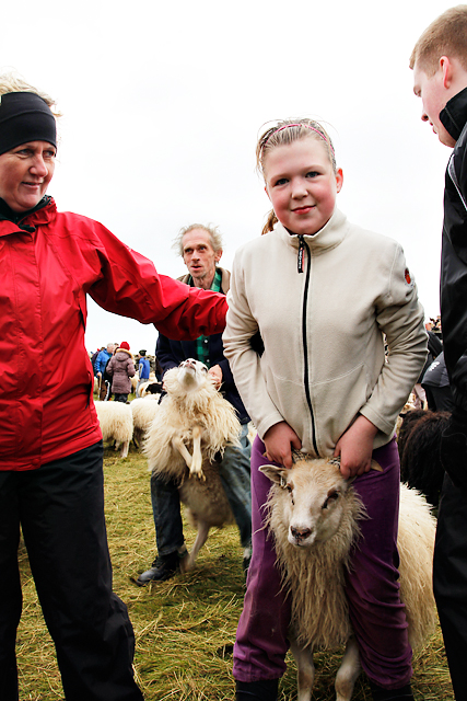 Gaman saman í skrúðgarðinum