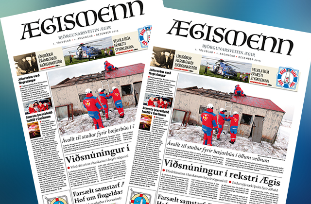 Áttræðir Ægismenn í blaðaútgáfu