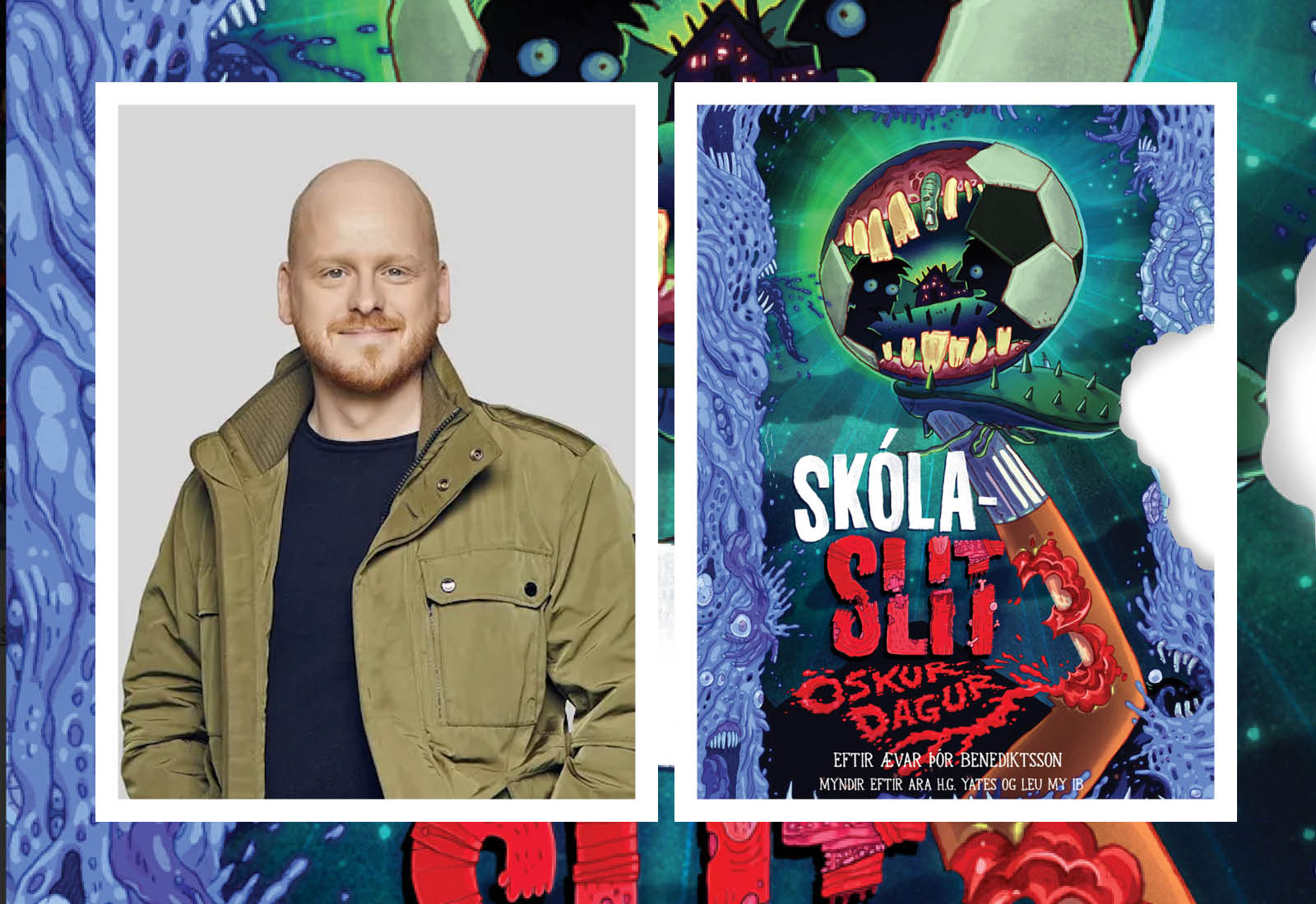 Ógeðslegt útgáfuhóf í Reykjanesbæ