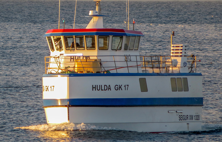 Gylfi Sig selur kvótalausa Huldu með áhöfn