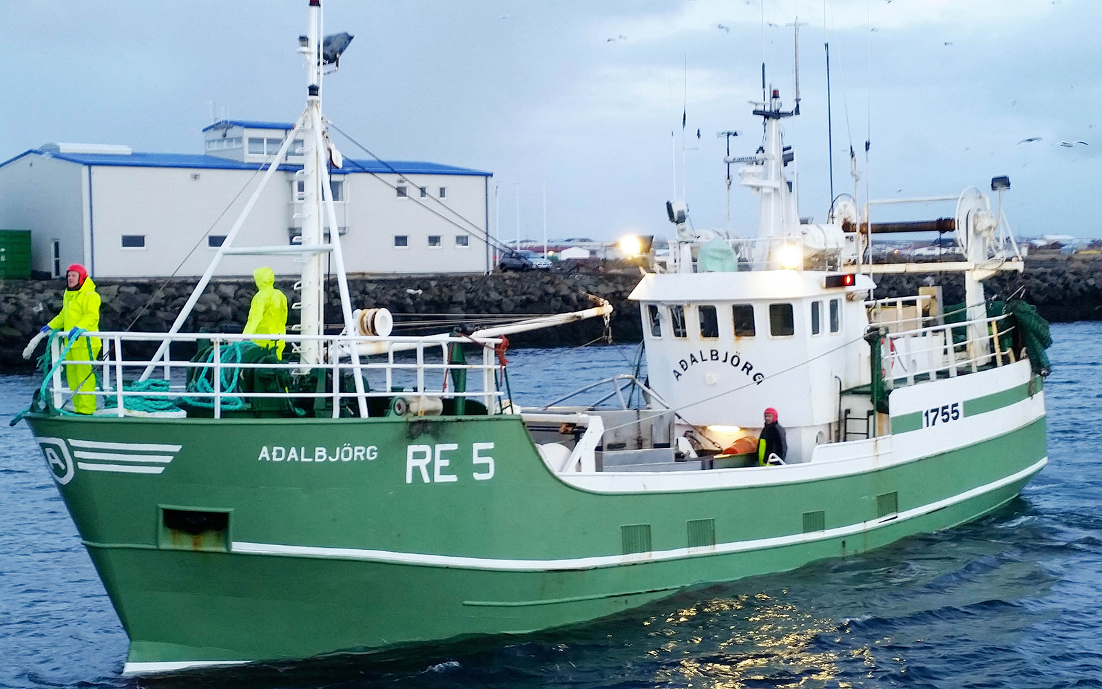 Aflafréttir: Rólegt í höfnum og veðurguðirnir í óstuði