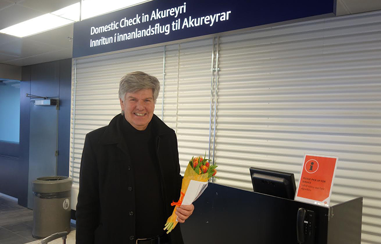Þúsund farþegar hafa nýtt sér beint flug til Akureyrar