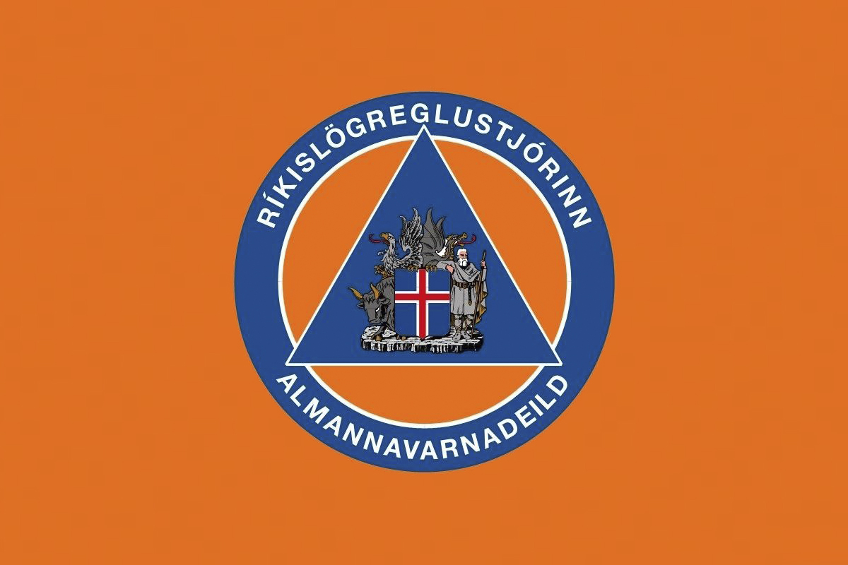 Tilkynning frá Almannavarnadeild Ríkislögreglustjóra