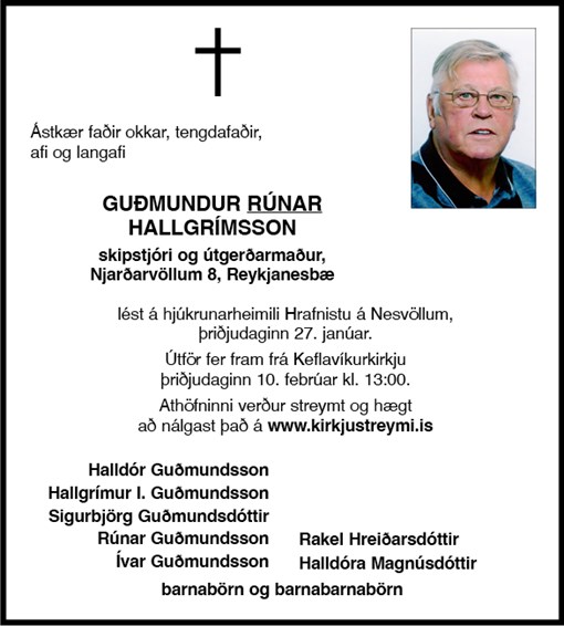 Guðmundur Rúnar Hallgrímsson