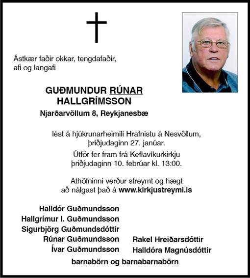 Guðmundur Rúnar Hallgrímsson