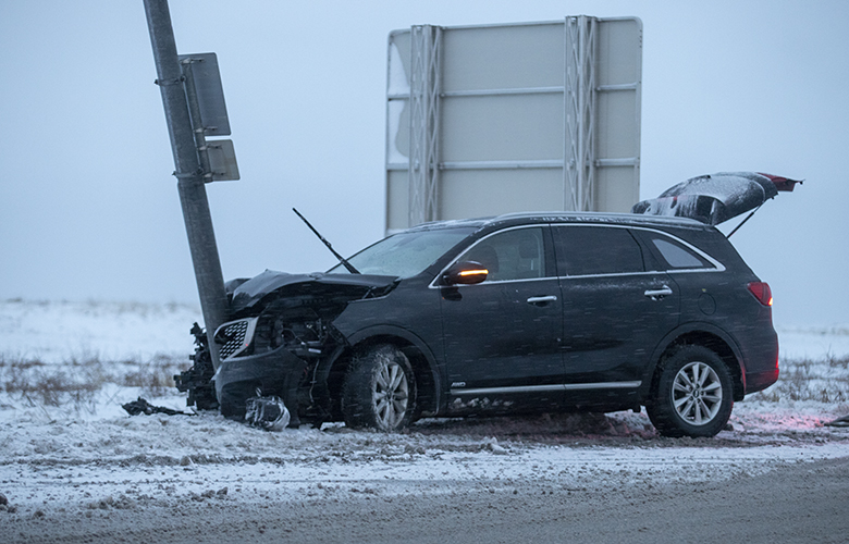 Mikið um óhöpp vegna hálku á Suðurnesjum