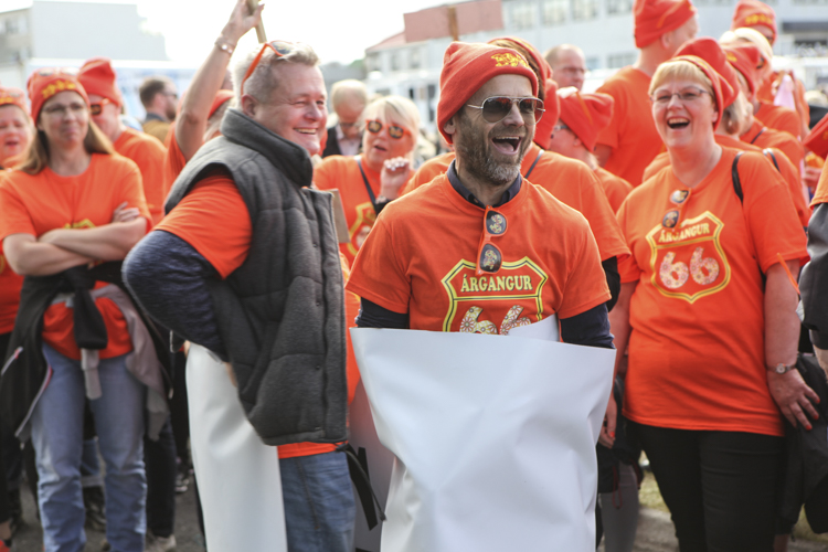 Sjáðu myndirnar úr árgangagöngunni