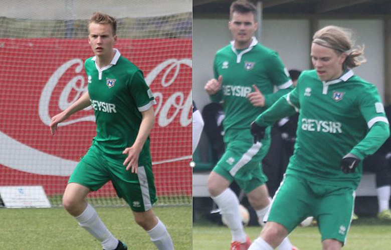 Arnar Helgi og Theodór Guðni verða áfram í Njarðvík