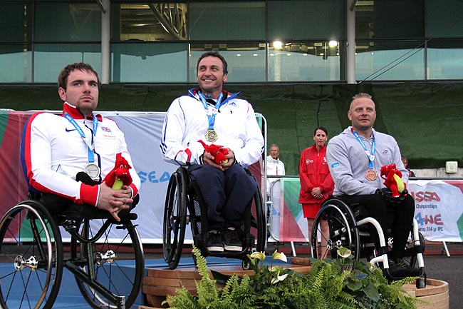Arnar tók bronsið í Wales