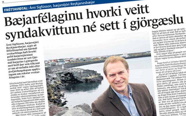 Ekki alvarlegar athugasemdir