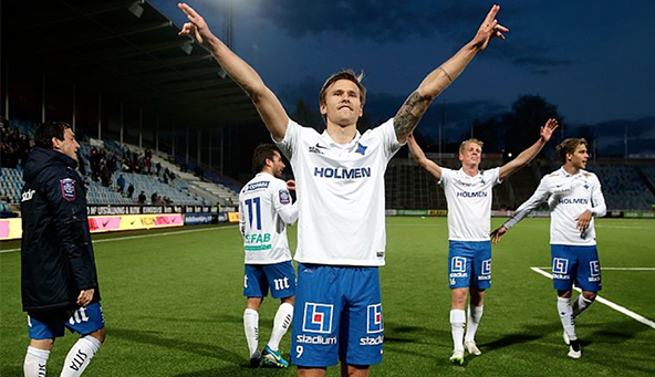 Myndband: Arnór skaut Norrköping á toppinn