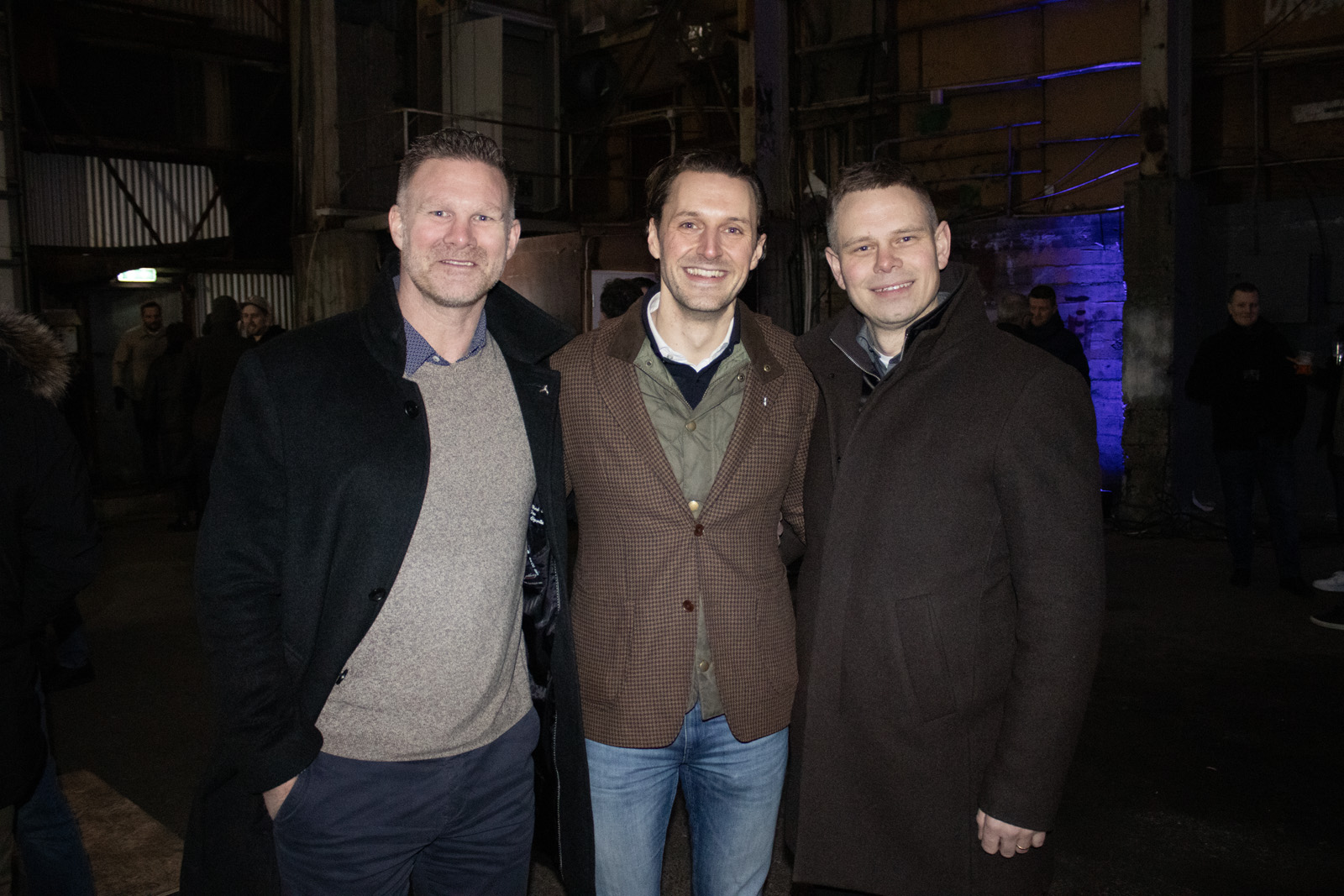 Fjölmenni hjá Ásgeiri í gömlu dráttarbrautinni