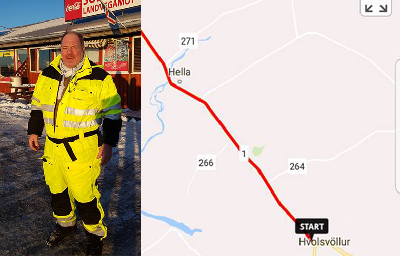 Ætlar að ganga Suðurkjördæmi enda á milli