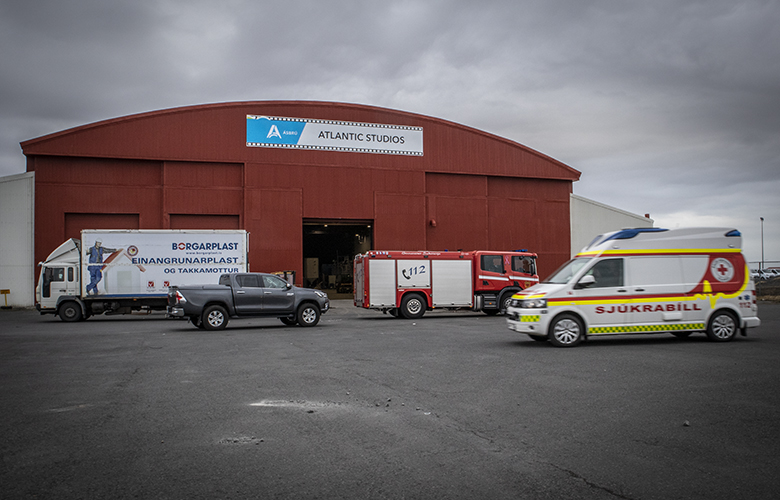 Slökkvilið kallað í nýja plastverksmiðju á Ásbrú