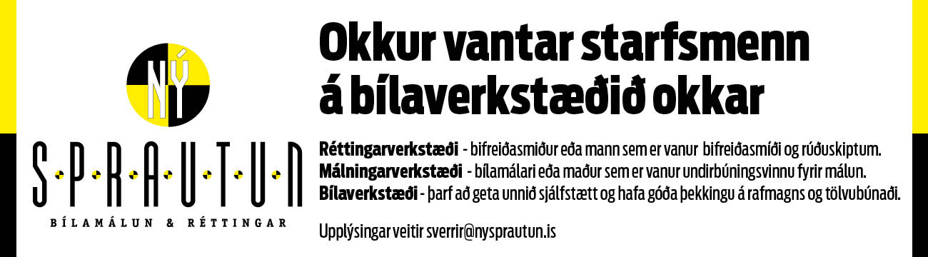 Nýsprautun sumardekk 