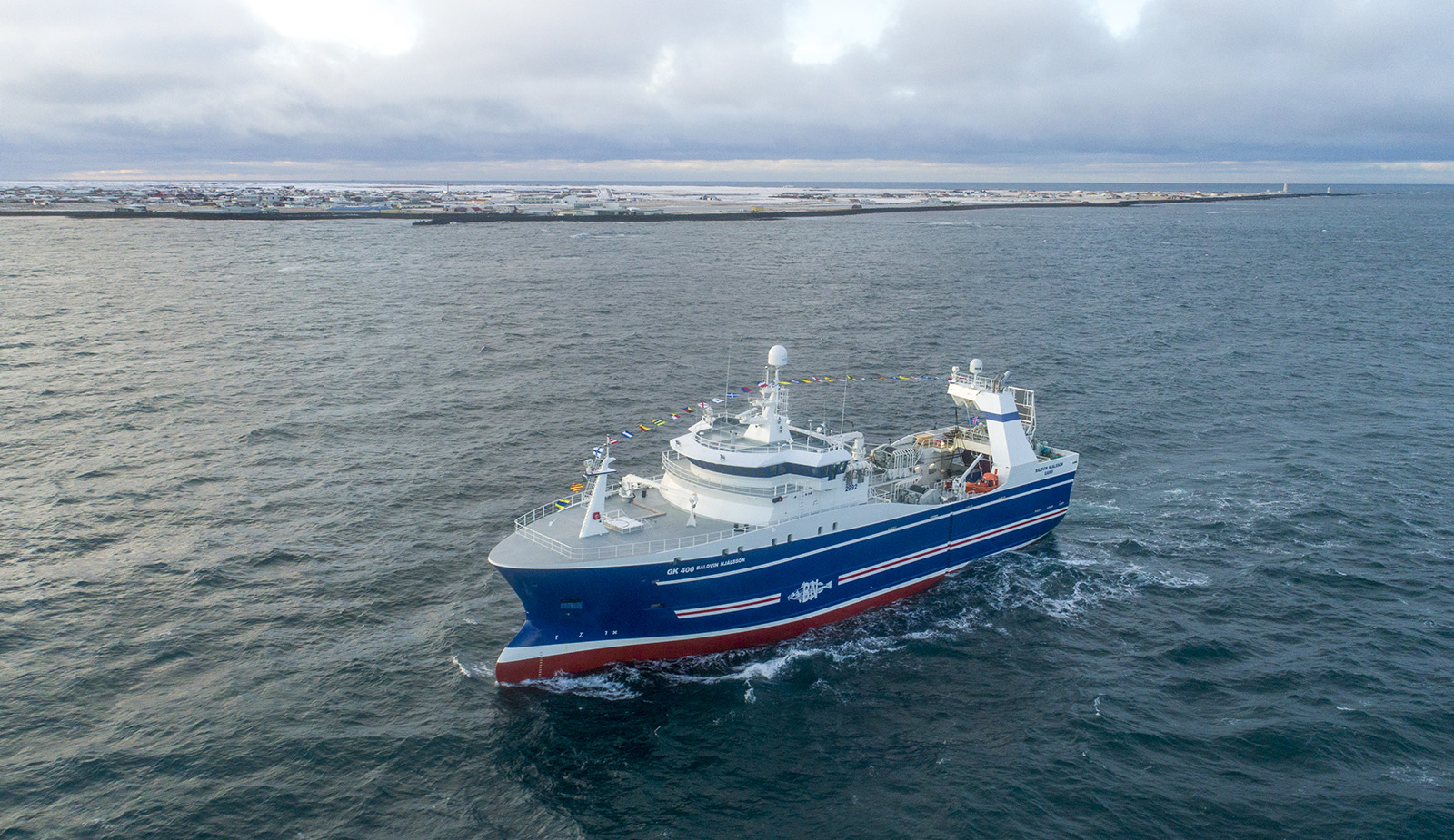 Baldvin Njálsson GK 400 kominn heim