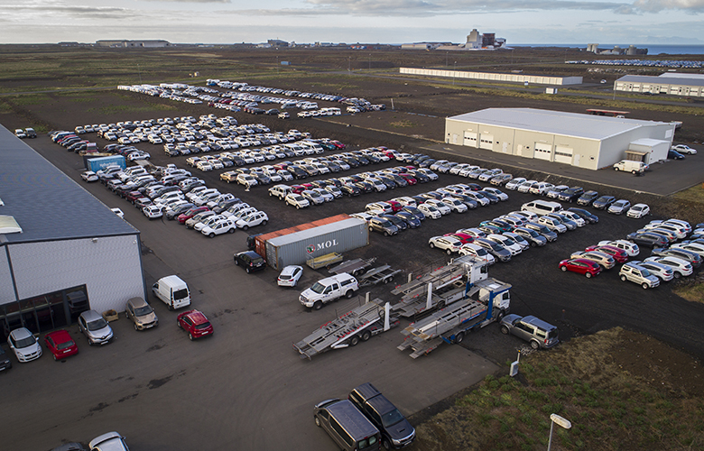 „Bílaleigusumarið mikla“ tekur á sig mynd á Helguvíkursvæðinu