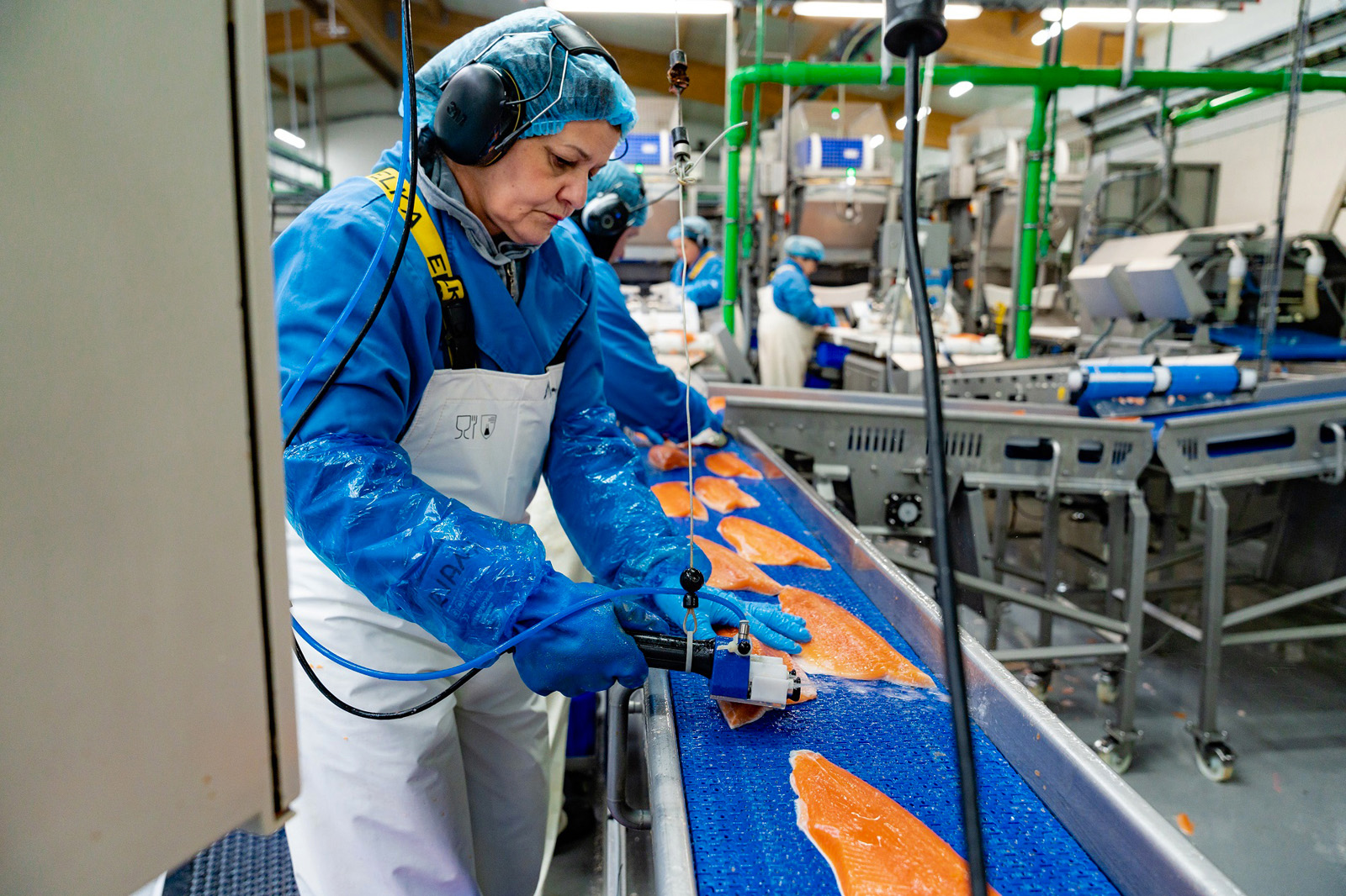 Bleikjan komin í erlendar verslanir einum degi eftir vinnslu