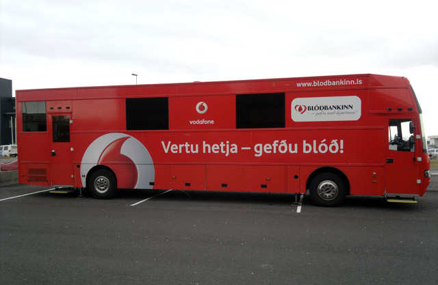 Blóðbankabíllinn í Grindavík á morgun