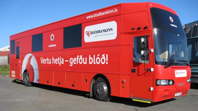 Blóðsöfnun í dag