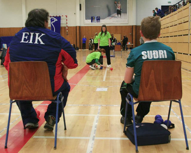 Nes sendi 39 keppendur í boccia til Ísafjarðar