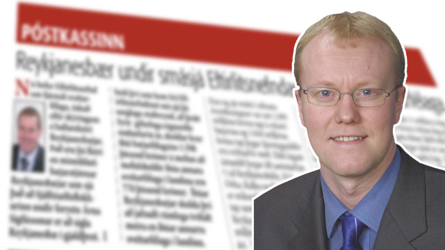 Tilræðið við Árna Sigfússon!