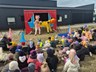 Brúðubíllinn vakti lukku í Drekadal