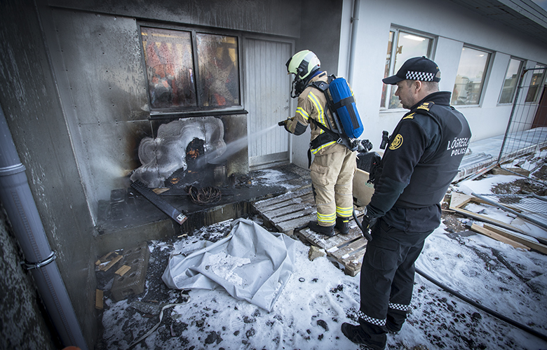Skjót viðbrögð komu í veg fyrir stórtjón