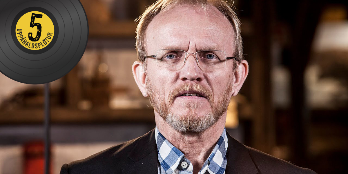 Fimm uppáhaldsplötur Bubba Einars