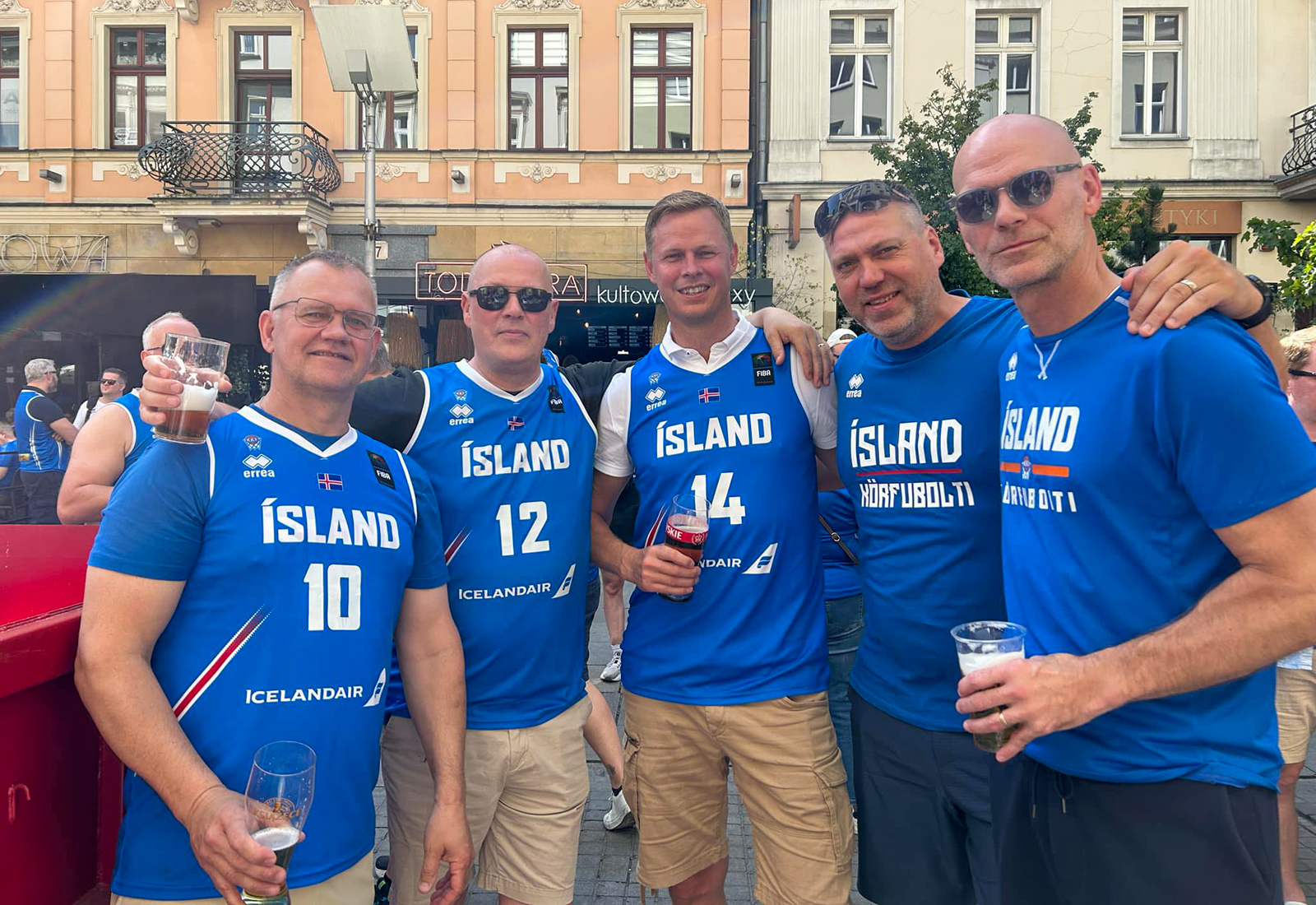Byrjunarlið Njarðvíkur mætt til Katowice