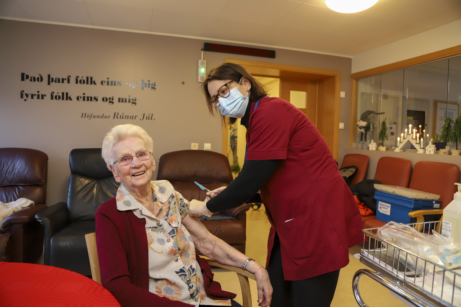 Skökk mynd dregin upp af stöðu bólusetninga á Suðurnesjum