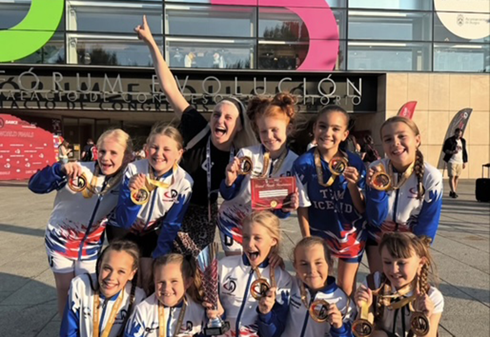 Dansarar úr Reykjanesbæ gera það gott á Dance World Cup á Spáni