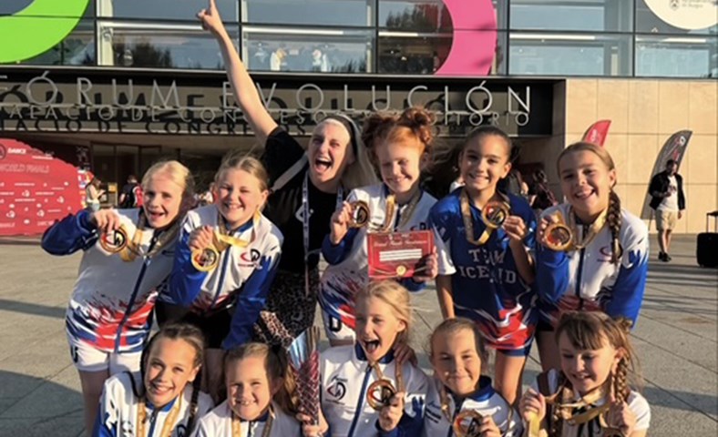 Dansarar úr Reykjanesbæ gera það gott á Dance World Cup á Spáni