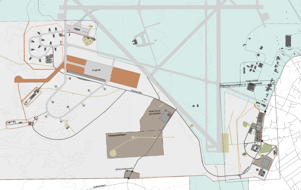 Vinna deiliskipulag fyrir öryggissvæðið á Keflavíkurflugvelli