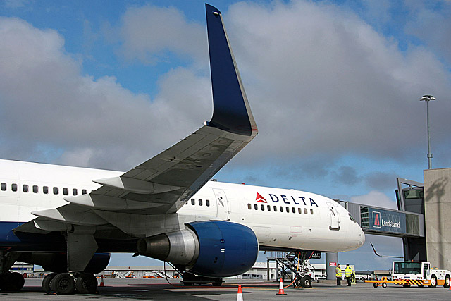 Fleiri farþegar með Delta frá Keflavík