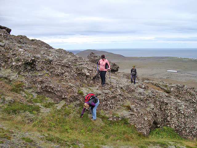  Gengu á Þorbjörn og fóru í Bláa lónið