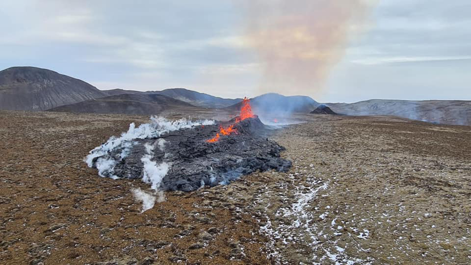 Eldgos gæti hafist með litlum fyrirvara